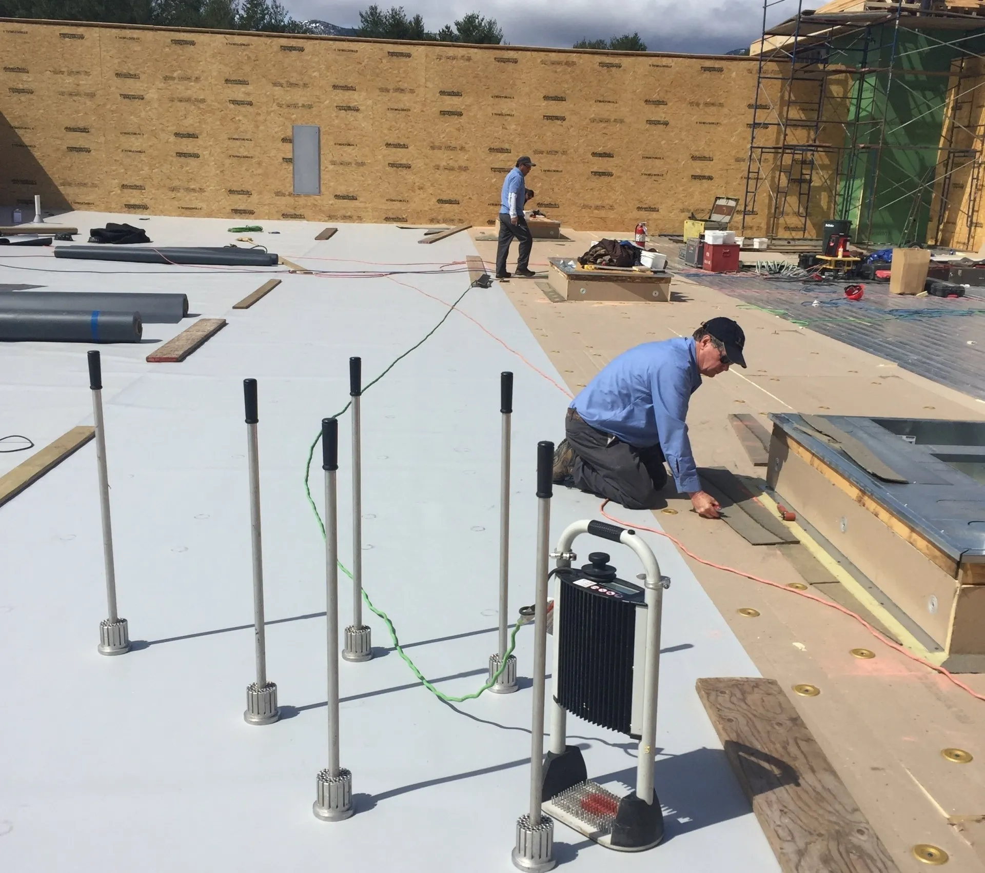 Modern flat roofing systems